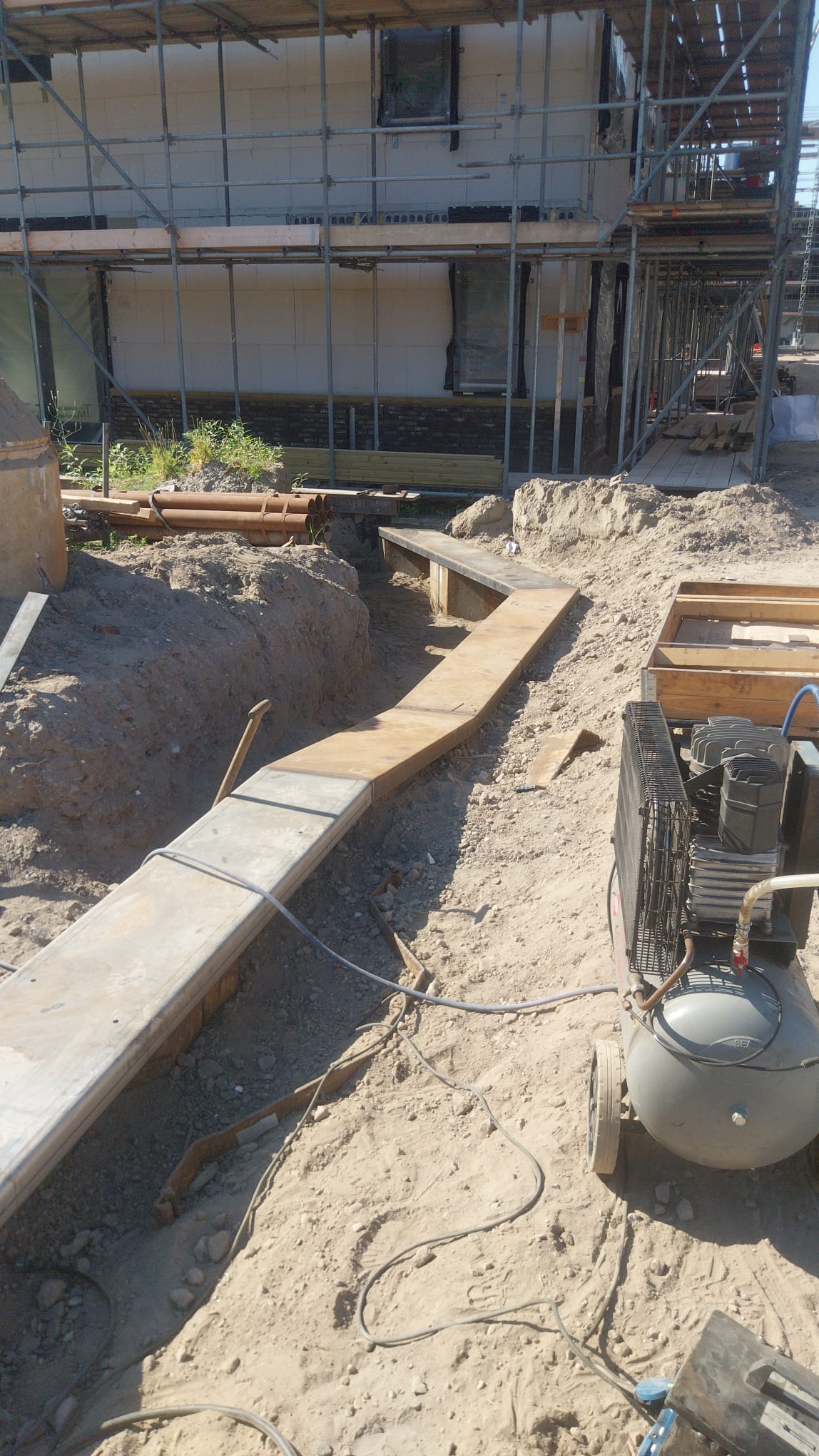 Laswerk aan stalen profielen in Muiden — beeld 5